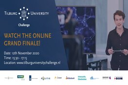12 november: Online Grand Finale Tilburg University Challenge