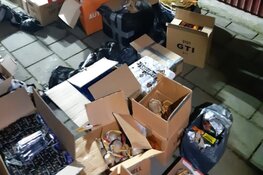 Vondst van grote partij vuurwerk in garagebox in Tilburg Noord