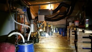 Vreemde geur blijkt drugslab