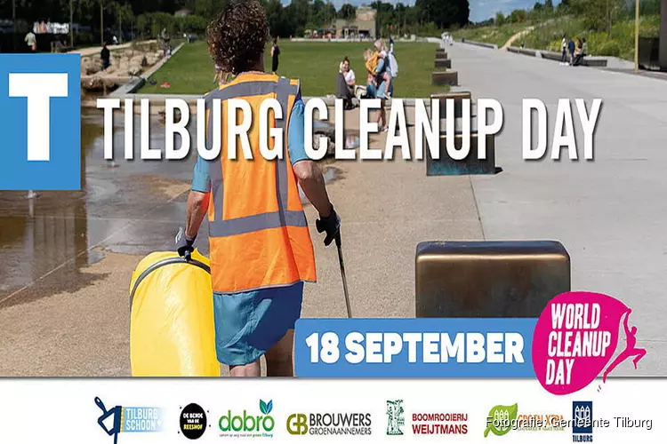 Zwerfafval opruimen tijdens de World Cleanup Day