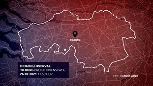 Gezocht: Wie is deze overvaller in Tilburg?