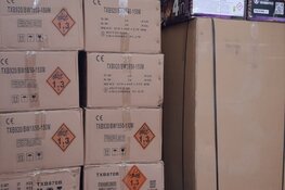 Grote partij illegaal vuurwerk tijdens politie actie aangetroffen