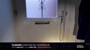 Gezocht: Ontploffing bij voordeur woning