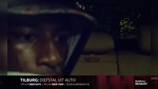 Dashcam filmt auto-inbreker in Tilburg
