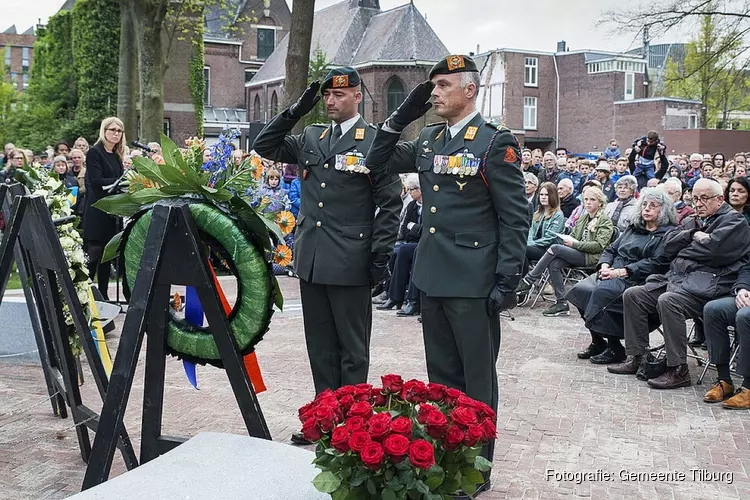 Stil staan bij oorlogsslachtoffers en leven in vrijheid
