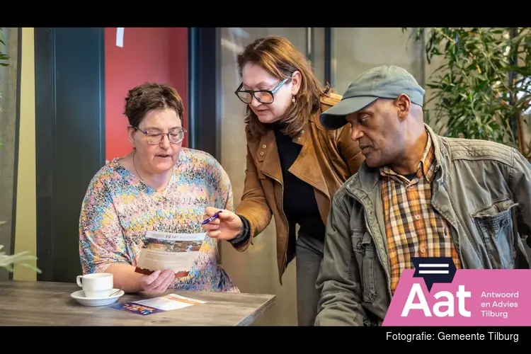 Vragenuurtje krijgt nieuwe naam: Antwoord en Advies Tilburg (Aat)