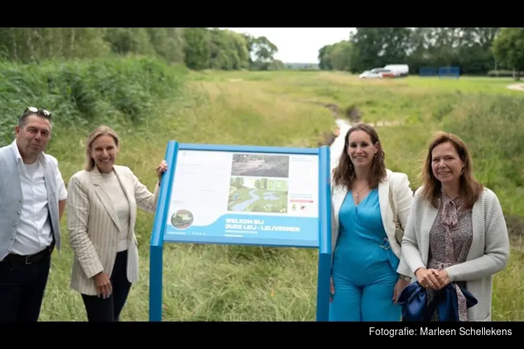 Gezonder water door beekherstel Oude Leij – Leijvennen in Riel