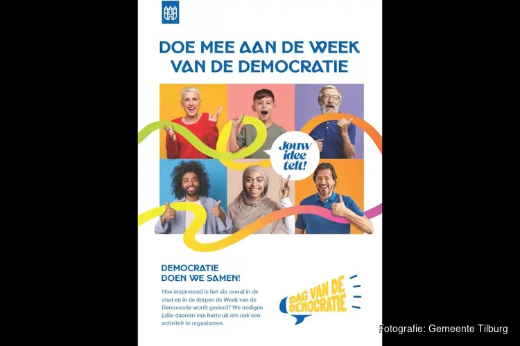 Doe mee aan de Week van de Democratie: jouw idee telt!