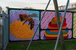 Nieuwe mural fleurt Houtstraat in Tilburg op
