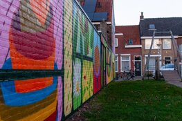 Nieuwe mural fleurt Houtstraat in Tilburg op