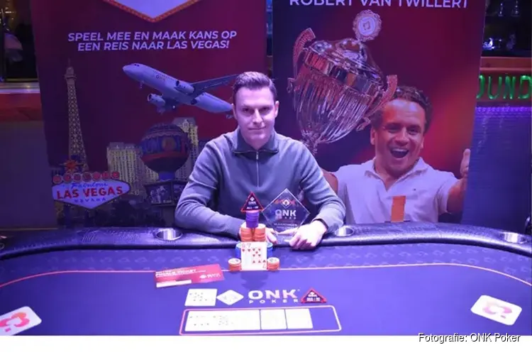 Timo uit Udenhout kwalificeert zich voor finale ONK Poker in Vlaardingen!