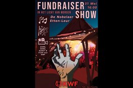 Fundraiser Show in Etten-Leur haalt geld op voor KWF