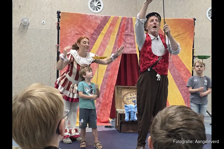 Wolkentheater bezorgt kinderen in asielzoekerscentra een magische circusdag